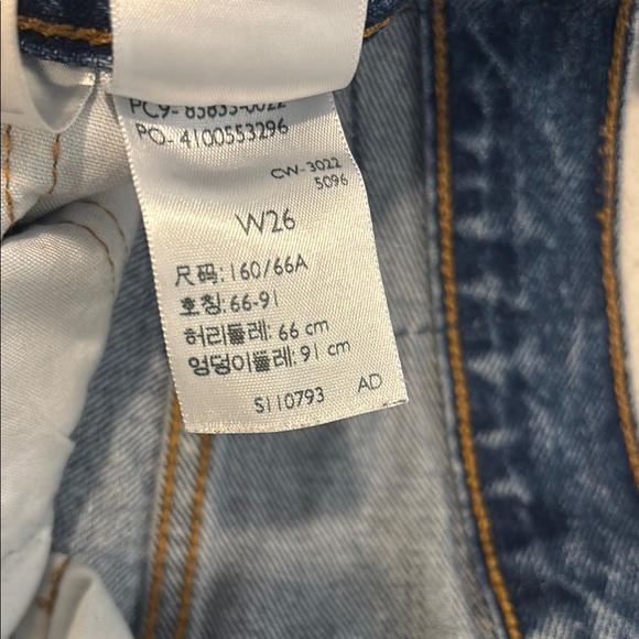 Levi's Blue Jean Shorts for Women - Picture 3 of 3